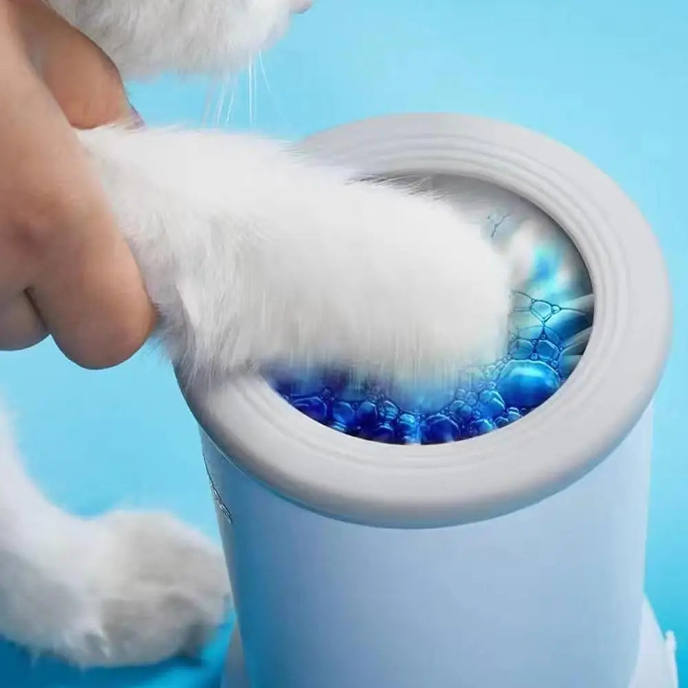 PawWash Pro™ – Nettoyeur de Pattes Électrique pour Chien & Chat