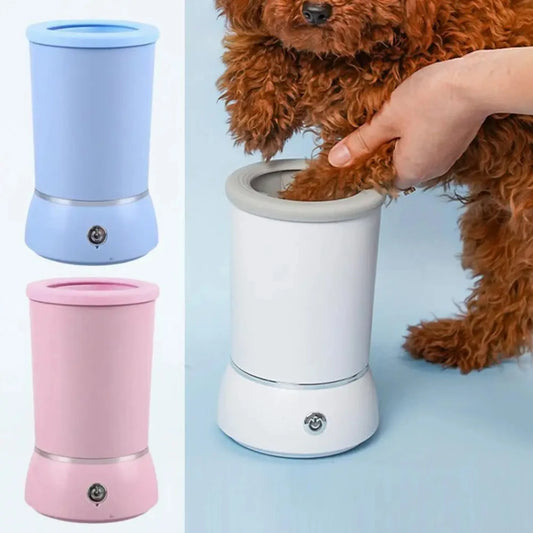PawWash Pro™ – Nettoyeur de Pattes Électrique pour Chien & Chat